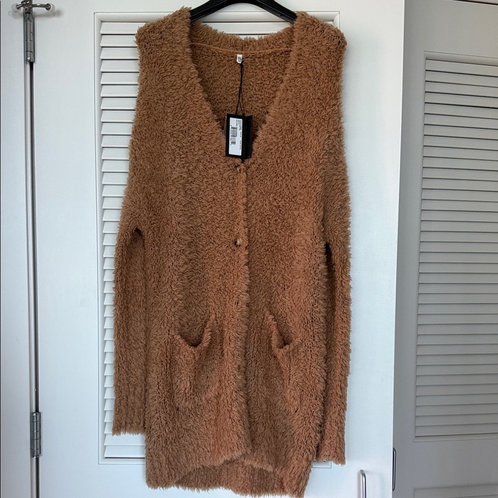 R13 Teddy Bear Cardigan Size XS! New With Tags!